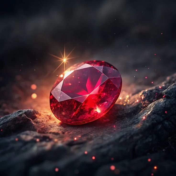 Natural Ruby Gemstone (Manik) – Power & Success Stone