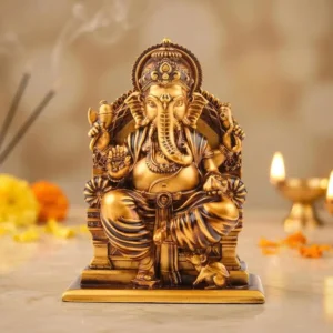 Glorious Ganesh Ji Idol – Blessings of Prosperity & Wisdom