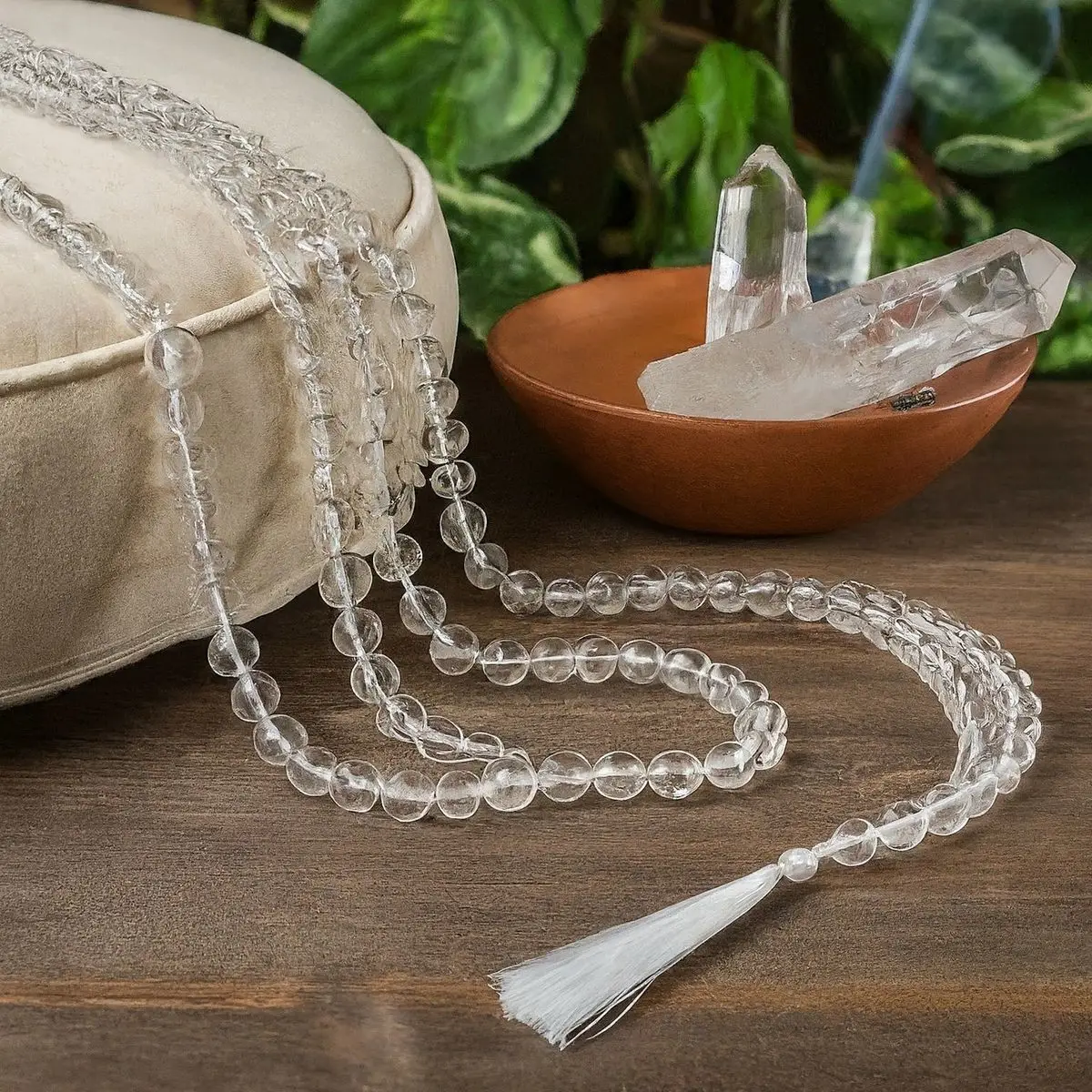 Crystal Mala – Pure Energy Healing & Meditation Beads