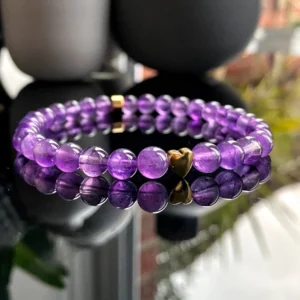 Authentic Amethyst Mystic Band – Love, Calm & Spiritual Energy Bracelet