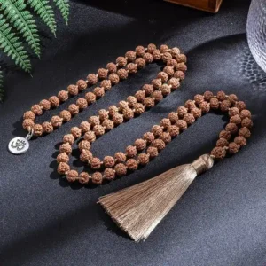 Rudraksha Jaap Mala – Spiritual Meditation & Healing Beads