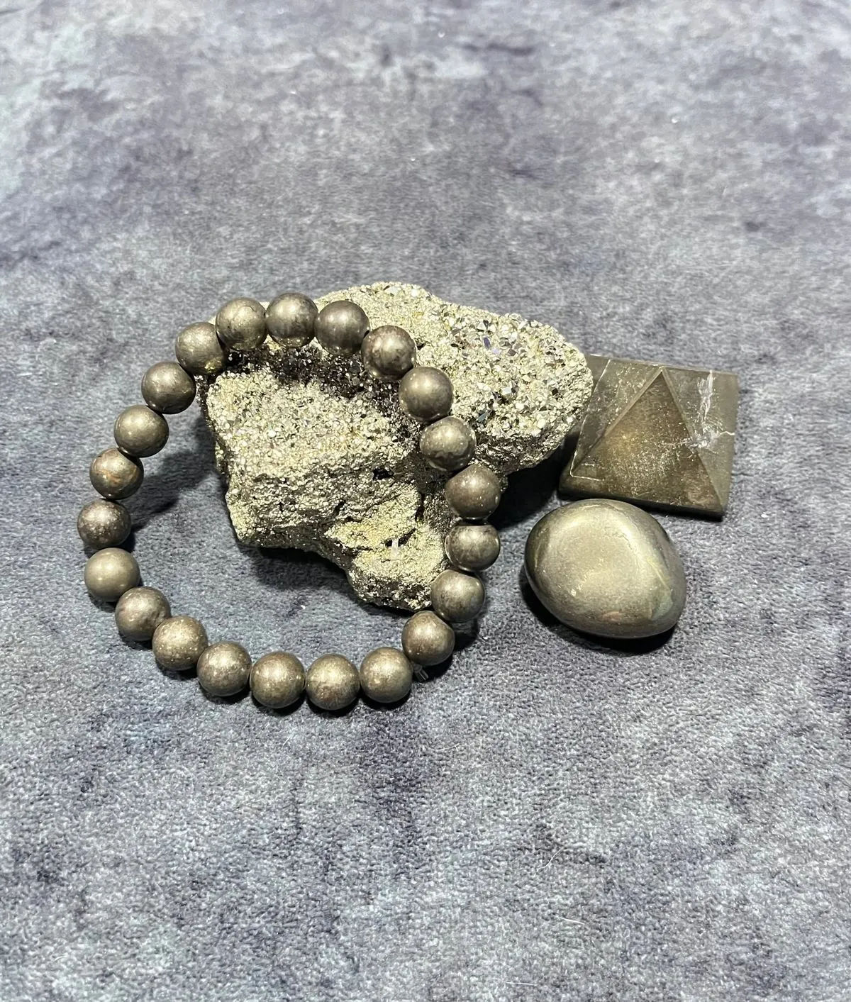 Pyrite Power Bracelet – Wealth & Protection Band