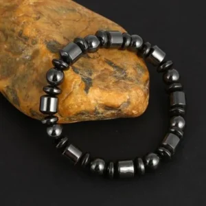 Hematite Balance Bracelet – Strength & Grounding Band